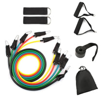 Load image into Gallery viewer, 11 Piece Resistance Band Set