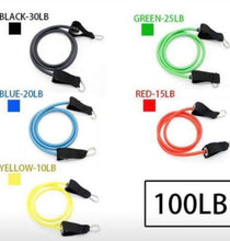 Load image into Gallery viewer, 11 Piece Resistance Band Set
